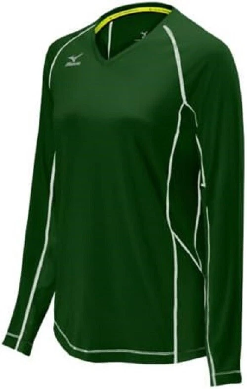 Camiseta deportiva para mujer MIZUNO Elite 9 NewPort manga larga voleibol verde bosque XL Foto 1 de 1