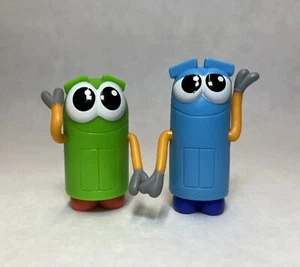Fisher Price Netflix StoryBots Green Beep Blue Bang Figure Toy Story Bots - Picture 1 of 24