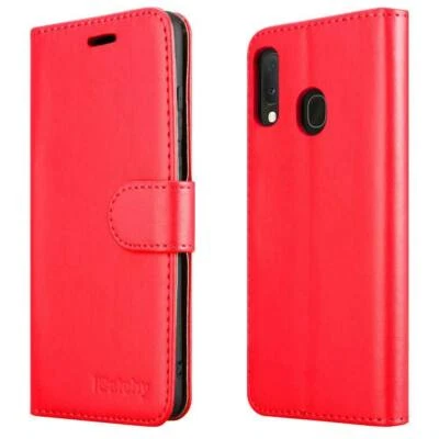 For Motorola Moto E6 Plus, E6, G7 Play, G7 Power Phone Case Leather Wallet Cover - Image 1 of 4