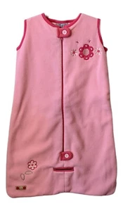 Snugtime Fleece Sleep "Sack/Bag", Baby Pajama, Pink, 0-9 Months, Warm & Cozy - Picture 1 of 5