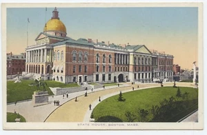 State House Boston Massachusetts Postkarte - Bild 1 von 2