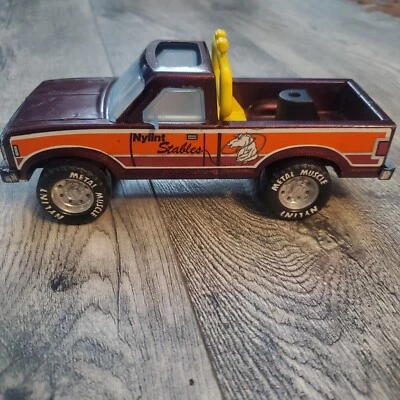 Vintage Nylint Stables Farm Ford Truck Pressed Steel Made In USA Rockford IL. - Image 1 of 4