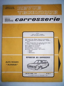 ALFA ROMEO Alfasud - Revue Technique Carrosserie (RTC) - Imagen 1 de 1