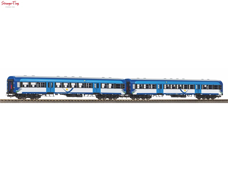 Piko Expert PKPPR 120A 2nd Class Coach Set (2) VI 1:87 Scale, HO Gauge - Image 1 of 1