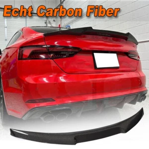 Alerón trasero de carbono maletero alerón labio ala se adapta a Audi A5 S5 F5A 16-20 - Imagen 1 de 13