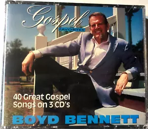 Gospel Favorites by Boyd Bennett (3x Cd Box New Christian - Picture 1 of 2