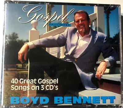 Gospel Favorites by Boyd Bennett (3x Cd Box New Christian - Image 1 of 2