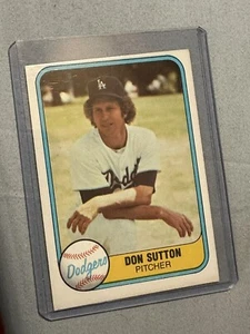 1991 fleer Don Sutton number 112 Los Angeles Dodgers HOF PITCHER - Picture 1 of 2