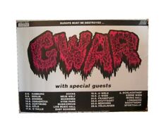 Gwar German Tour Poster Concert
