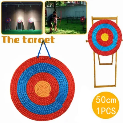50cm Outdoor Archery Straw Target Darts Targets Board Bow Arrow Hunting Shooting - Image 1 of 4