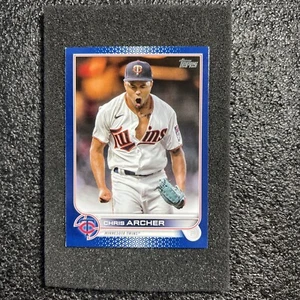 2022 Topps Update Series Baseball Royal Blue #US233 Chris Archer Minnesota Twins - Picture 1 of 2