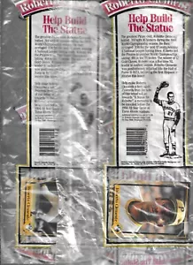 ROBERTO CLEMENTE 2 1993 STADTSTOLZKARTEN - ""HILFE BEIM BAU DER STATUE"" - NOCH VERSIEGELT - Bild 1 von 1