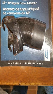 Camco 45 degree Sewer hose adaptor Pt# 39403 - Imagen 1 de 2