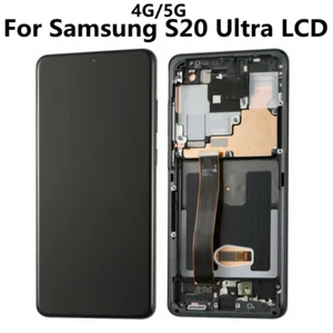 Amoled Pour Samsung Galaxy S20 Ultra G988 5G Ecran LCD Vitre Tactile Numériseur - Photo 1 sur 1