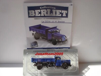 Collection Berliet N° 38 Gsm 10 W Benne Pillot 1948 to the / Of 1 /43° - Image 1 of 2