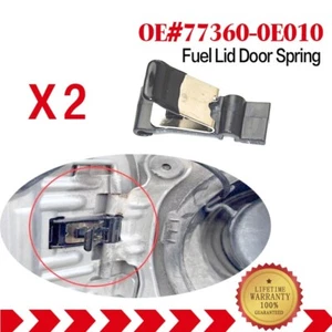 2X Fuel Lid Door Hinge Spring For Toyota 4Runner Camry Lexus RX330 77360-0E010 - Picture 1 of 5