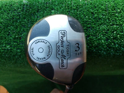  Bob Toski Golf Combinación Perfecta 14* 3W Club Níquel Acero Phenom S Flex Para Hombres Derecha Foto 1 de 4