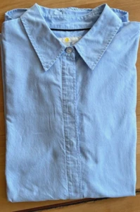 Boden direct Bluse Hemd 38 40 Oversized BW Leinen hellblau, Frühling, wie neu!!! - Bild 1 von 9