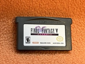 Final Fantasy V FF Nintendo Game Boy Gameboy Advance Authentic Tested Working!