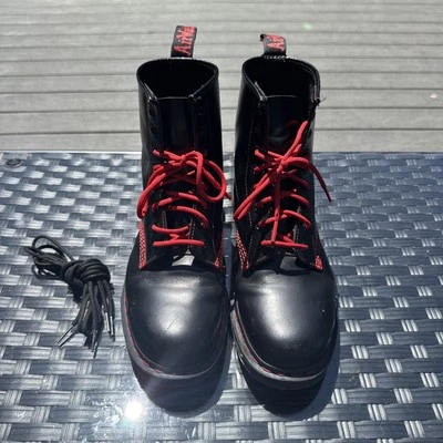 Botas de Cuero Dr Martens 1460 RS Año Nuevo Chino Talla M10 W11.5 Foto 1 de 4