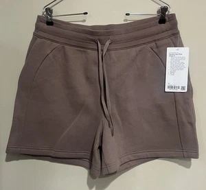 Nuevo con etiquetas Lululemon Talla 12 Scuba High Rise HR Corto 5” TPTC Taupe - Imagen 1 de 4