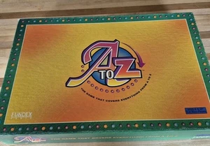 A To Z 1996 FUNDEX Games Award Winning Word Game Complete READ - Imagen 1 de 10