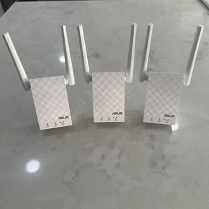 3 Units ASUS DUAL-BAND WiFi Repeater & Range Extender RP-AC55 TESTED - Afbeelding 1 van 13