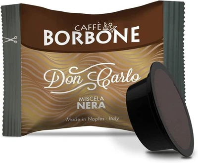 Caffè Borbone Don Carlo, Miscela Nera  100 Capsule -Compatibili con le Macchine - Immagine 1 di 4
