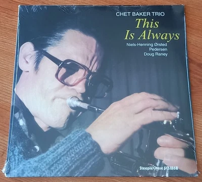 CHET BAKER TRIO This is always LP 180g DANEMARK 2017 STEEPLECHASE SCS-1168 - Photo 1/2