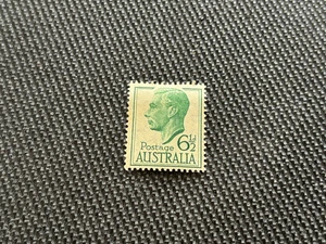 1950 Re Giorgio VI 6 1/2d Australian l francobollo - Foto 1 di 2