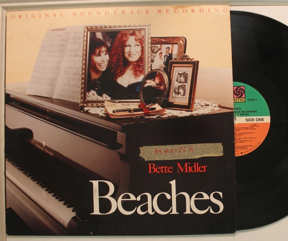 Bette Midler Lp Beaches саундтрек на Atlantic - Vg++/ Vg+ To Vg++ - Изображение 1 из 1
