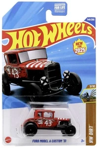 HOT WHEELS FORD MODEL A CUSTOM ‘31 HW DIRT NEW 2025 - Picture 1 of 1