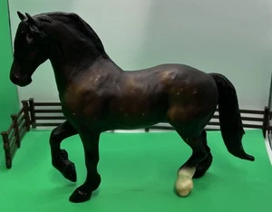 Breyer #3175 Fresian Action Drafters Big And Small. Big Only Traditional Vintage - Picture 1 of 18