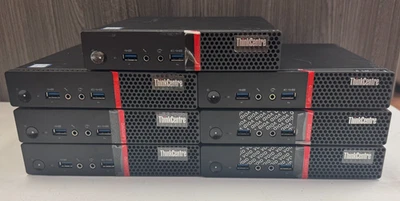 Lot of 7 x Assorted Lenovo ThinkCentre M700 Mini Desktop i5 i5-6500T - Image 1 of 3