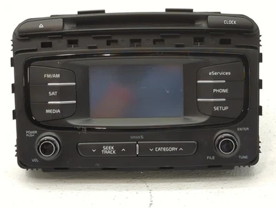 Receptor de rádio 2016 Kia Sorento Am Fm CD player JI5IH - Imagem 1 de 4