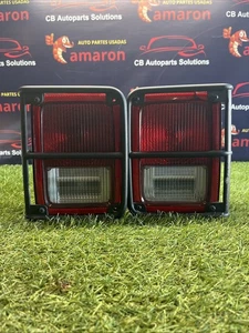 Tail Lights Set W/GUARDS 2007-2018 Jeep Wrangler JL 55077891AH 55077890AH OEM - Picture 1 of 14