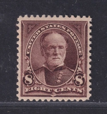 United States Scott 272 VF/XF LH 1895 8¢ Sherman D/L Wmk 1st Bureau SCV $70 - Image 1 of 2