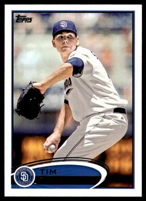 2012 Topps Tim Stauffer San Diego Padres #532 - Image 1 of 2