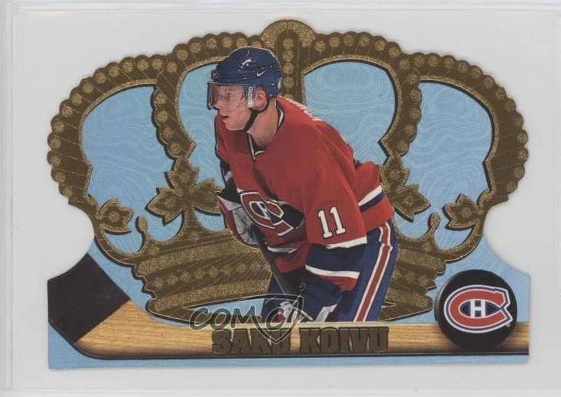 1997-98 Pacific Crown Royale Ice Blue Saku Koivu #69 - Image 1 of 2