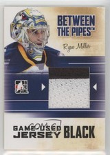 2010-11 ITG Between the Pipes Game-Used Black Jersey /120 Ryan Miller #M-53