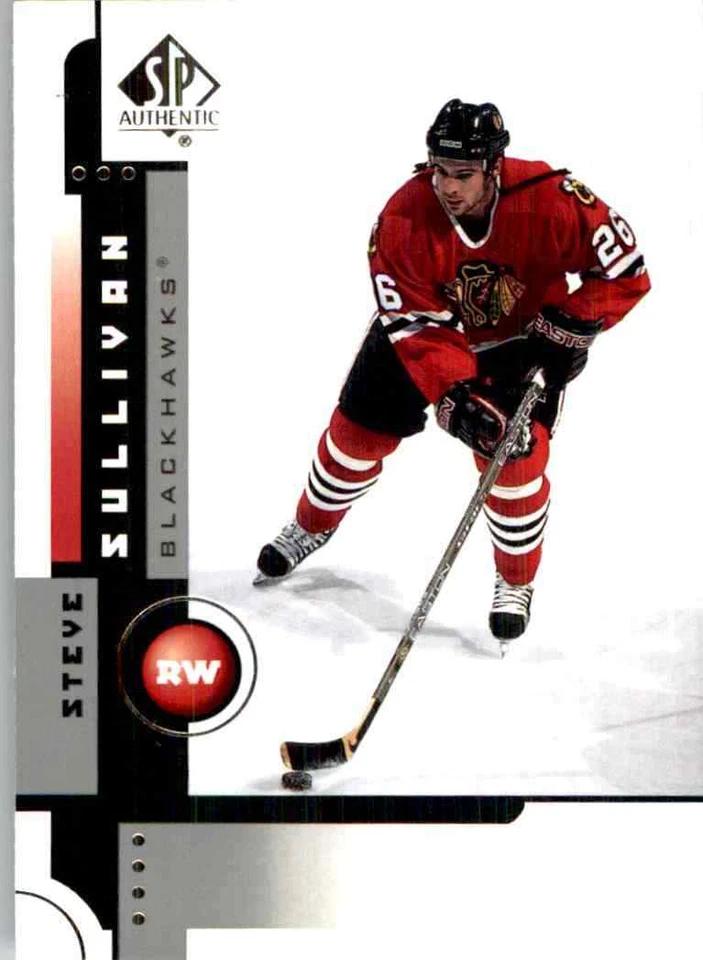 2001-02 Upper Deck SP Authentic Steve Sullivan #15 - Image 1 of 2