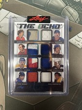 2023 Leaf Ultimate Hockey Clarke Esposito Bossy LaFleur Game Used Patch 2/3