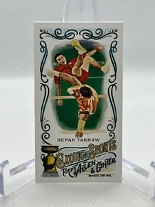 2018 Topps Allen & Ginter's #MES-7 MINI Exotic Sports Sepak Takraw Insert - Bild 1 von 2