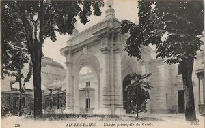 Postcard France Savoie Aix-Les-Bains Entree Cercle Casino 1907-15 Unused  - Picture 1 of 1