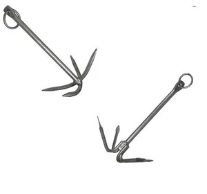 Ancla de grapnel galvanizada de cuatro clavijas 2 kg - 20 kg (pesca fluvial fija segura) - Imagen 1 de 64