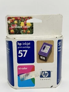 HP Tintenstrahldruckpatrone 57 dreifarbige Tinte Original - Neu versiegelt, Exp. 4/2004 - Bild 1 von 5