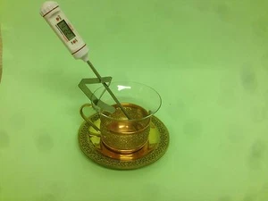 Digital Einstichthermometer -50+300°C Teethermometer, Kaffe, Kakao - Bild 1 von 1