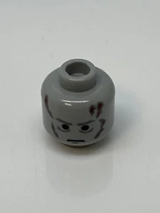 Lego Star Wars Minifigure HeadDarth Vader No Pupils SW#17 - Picture 1 of 1