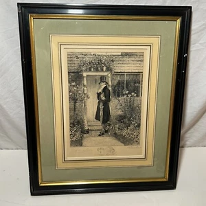 Grabado antiguo Walter Dendy Sadler y William Henry Boucher firmado a mano listado - Imagen 1 de 21