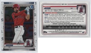 2020 Bowman Chrome Prospects Jeremiah Jackson #BCP-244